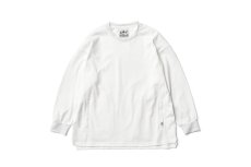 画像1: CMF OUTDOOR GARMENT  SLOW DRAY TEE LONG SLEEVE (WHITE) (1)