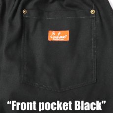 画像6: COOKMAN  Chef Pants Short Front pocket (Black) (6)