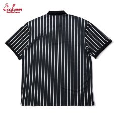 画像2: COOKMAN  ポロシャツ Polo Shirts Stripe (Black) (2)