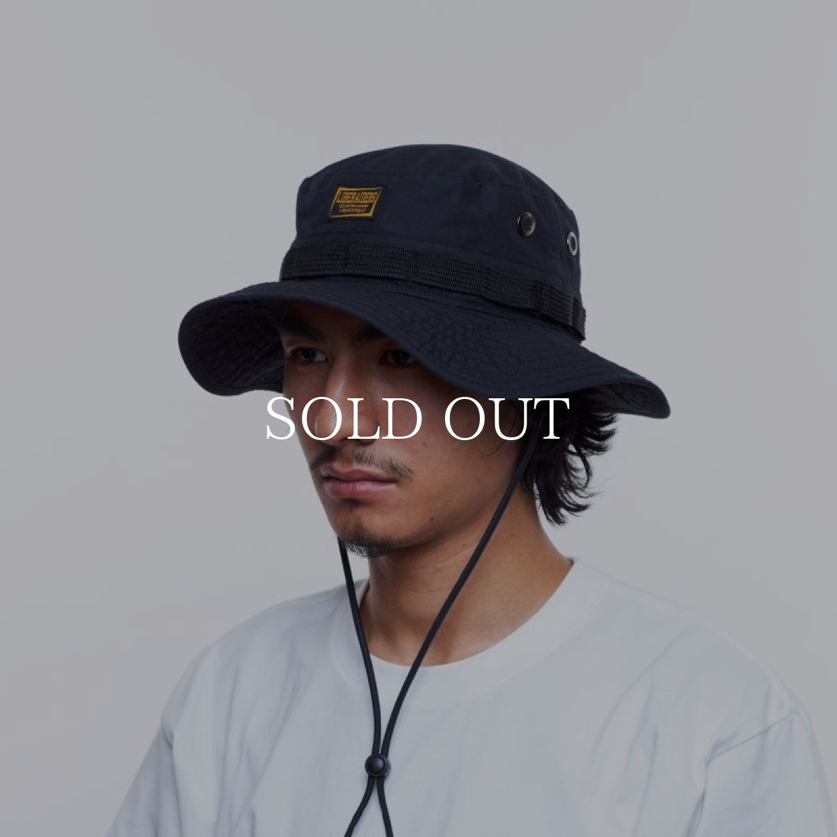 画像7: Liberaiders  RIPSTOP JUNGLE HAT (BLACK) (7)