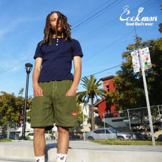 画像12: COOKMAN  Chef Pants Short Front pocket (Olive) (12)