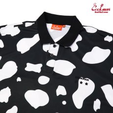 画像3: COOKMAN  ポロシャツ Polo Shirts Cow (Black) (3)