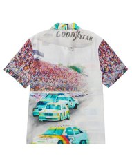 画像2: HUF  HUF X GOODYEAR CIRCUIT WOVEN TOP (MULTI) (2)