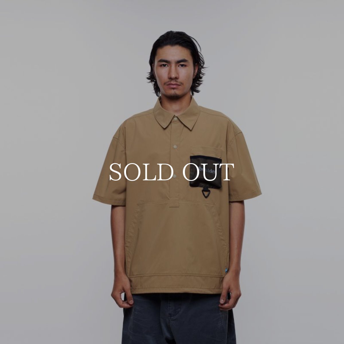 画像5: Liberaiders  4WAY STRETCH HALF SHIRT (BEIGE) (5)