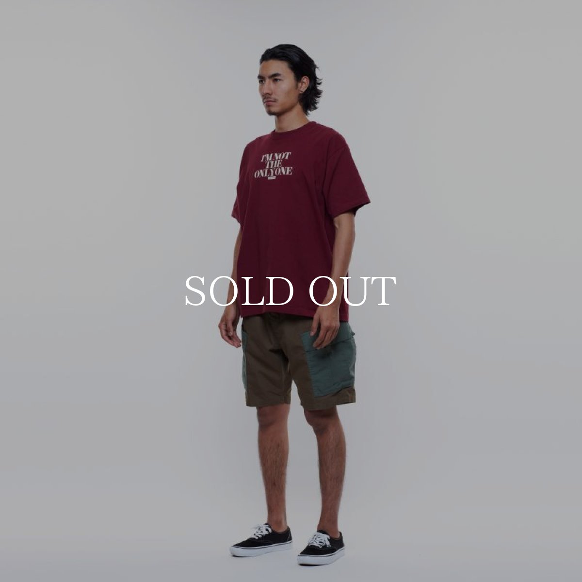 画像9: Liberaiders  I’M NOT THE ONLY ONE TEE (BURGUNDY) (9)