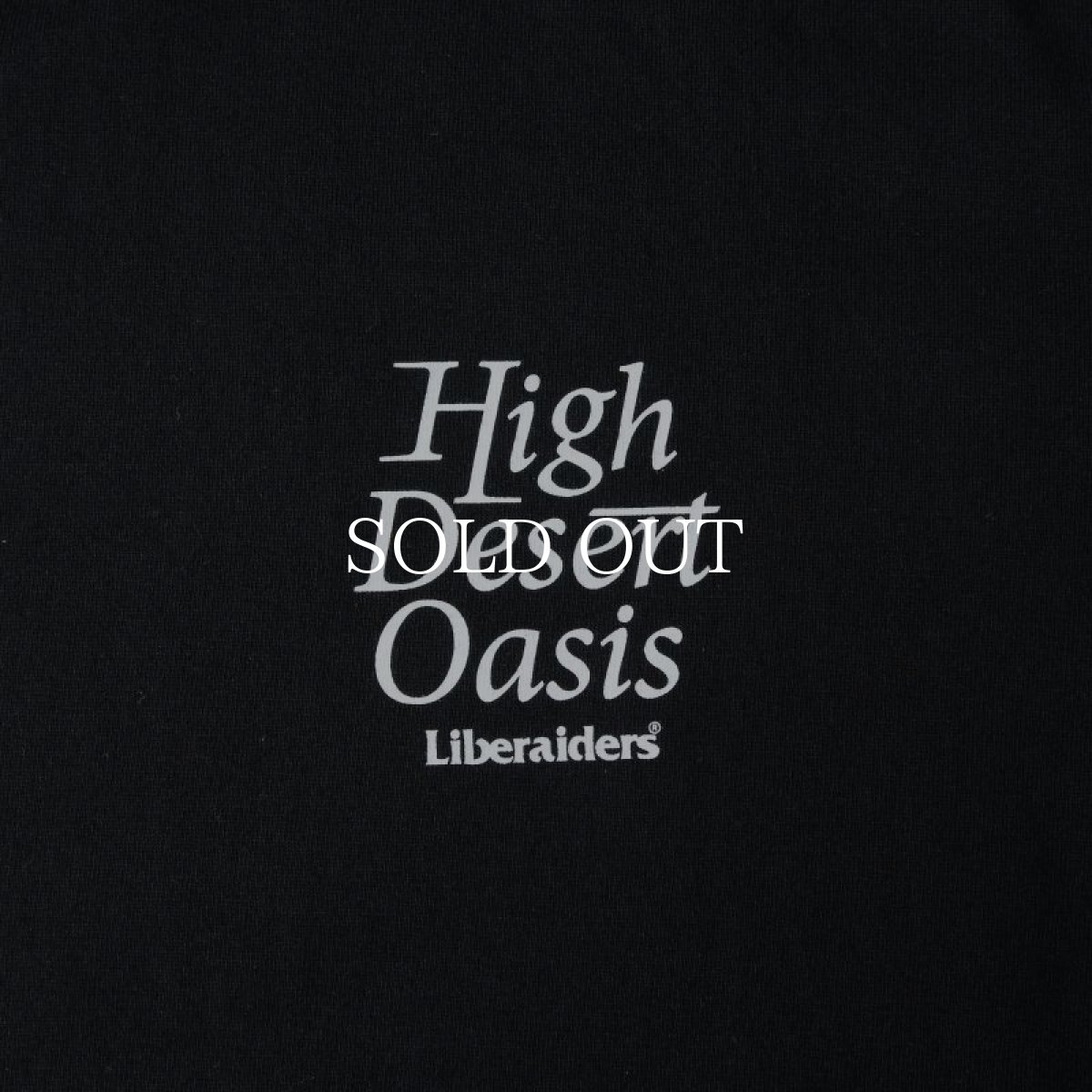 画像3: Liberaiders  MAW HIGH DESERT TEE (BLACK) (3)