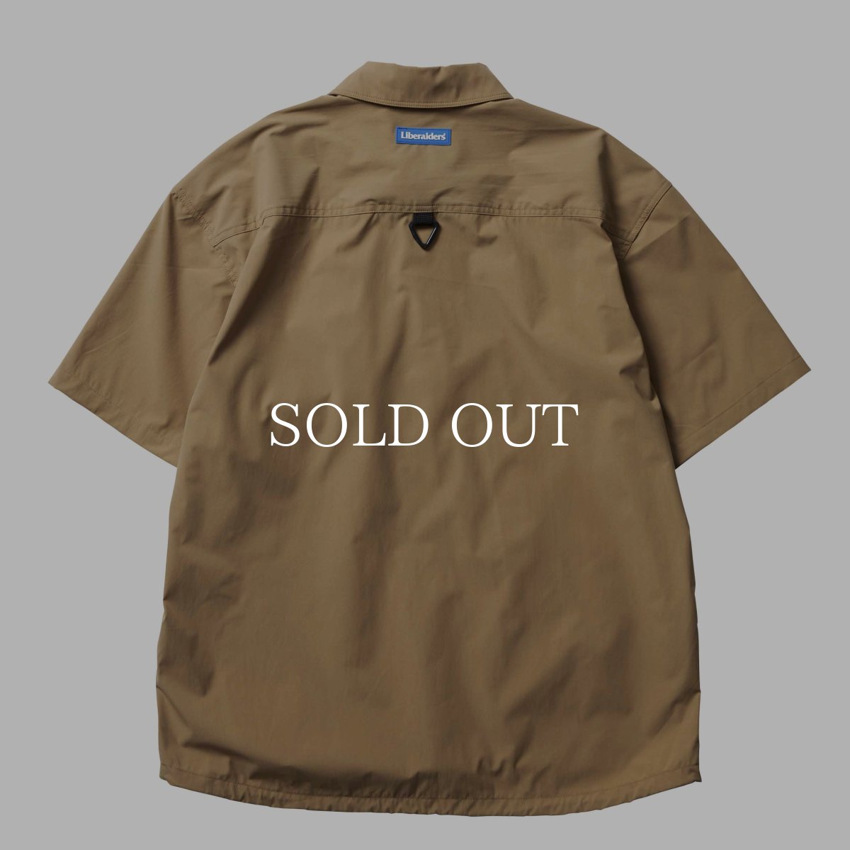 画像2: Liberaiders  4WAY STRETCH HALF SHIRT (BEIGE) (2)