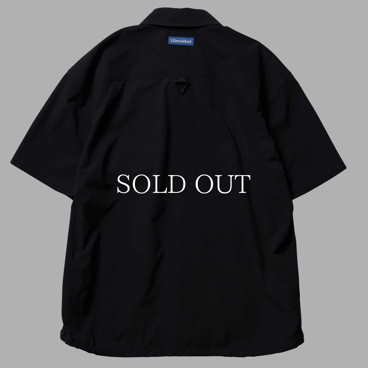 画像2: Liberaiders  4WAY STRETCH HALF SHIRT (BLACK) (2)