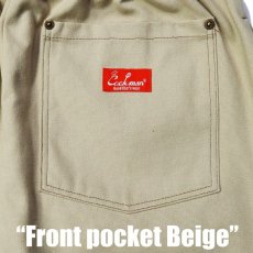 画像7: COOKMAN  Chef Pants Short Front pocket (Beige) (7)