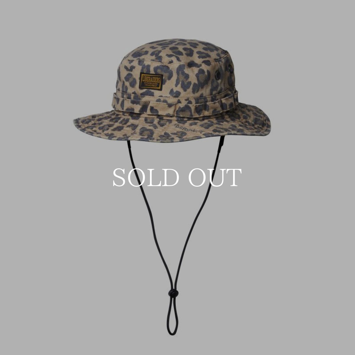 画像1: Liberaiders  RIPSTOP JUNGLE HAT (LEOPARD) (1)