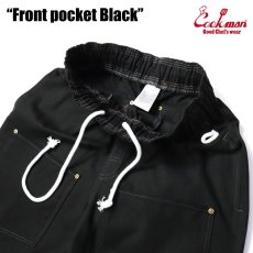 画像4: COOKMAN  Chef Pants Short Front pocket (Black) (4)