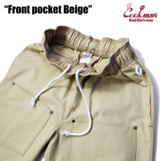 画像4: COOKMAN  Chef Pants Short Front pocket (Beige) (4)