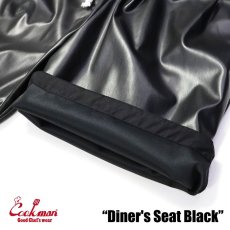画像7: COOKMAN  Chef Pants Short Diner’s Seat (Black) (7)