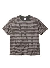 画像1: RADIALL  FLAMES-CREW NECK T-SHIRT S/S (Gray) (1)