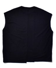 画像2: MINEDENIM  Big Nosleeve T-SH (BLK) (2)