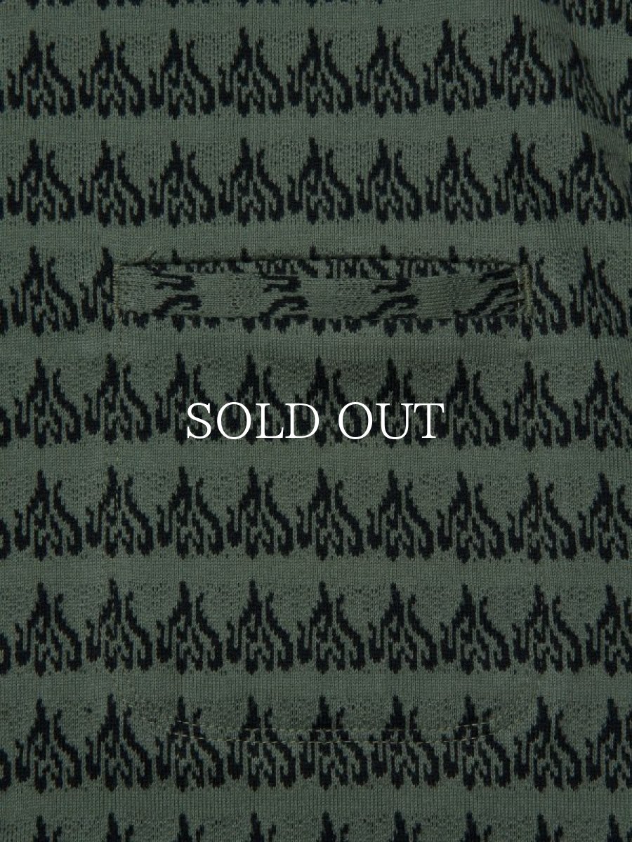 画像4: RADIALL  FLAMES-CREW NECK T-SHIRT S/S (Sage Green) (4)