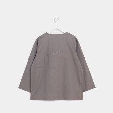 画像2: APPLEBUM  "鯉口" L/S Shirt (Gray) (2)