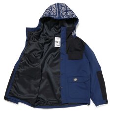 画像10: CHALLENGER  BANDANA HOODED JACKET (NAVY) (10)