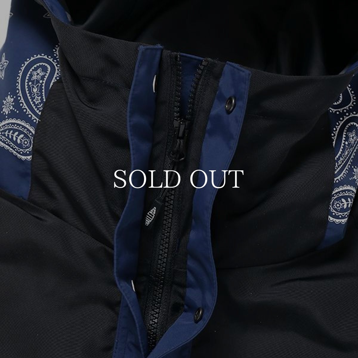 画像5: CHALLENGER  BANDANA HOODED JACKET (NAVY) (5)