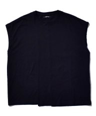 画像1: MINEDENIM  Big Nosleeve T-SH (BLK) (1)