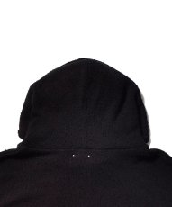 画像4: MINEDENIM  Snarl yarn Nosleeve Hoodie (BLK) (4)