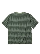 画像2: RADIALL  FLAMES-CREW NECK T-SHIRT S/S (Sage Green) (2)