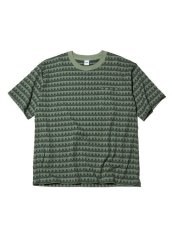 画像1: RADIALL  FLAMES-CREW NECK T-SHIRT S/S (Sage Green) (1)