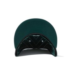 画像6: NEW ERA  LP 59FIFTY MLB Pinstripe オークランド・アスレチックス (ダークグリーン) (6)