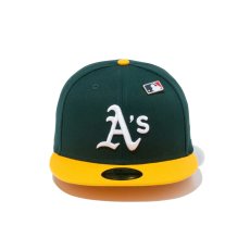 画像2: NEW ERA  59FIFTY MLB Pins オークランド・アスレチックス (ダークグリーン) (2)