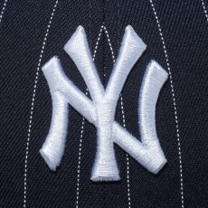画像3: NEW ERA  LP 59FIFTY MLB Pinstripe ニューヨーク・ヤンキース (ネイビー) (3)