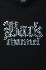 画像2: Back Channel  OLD ENGLISH T (BLACK) (2)