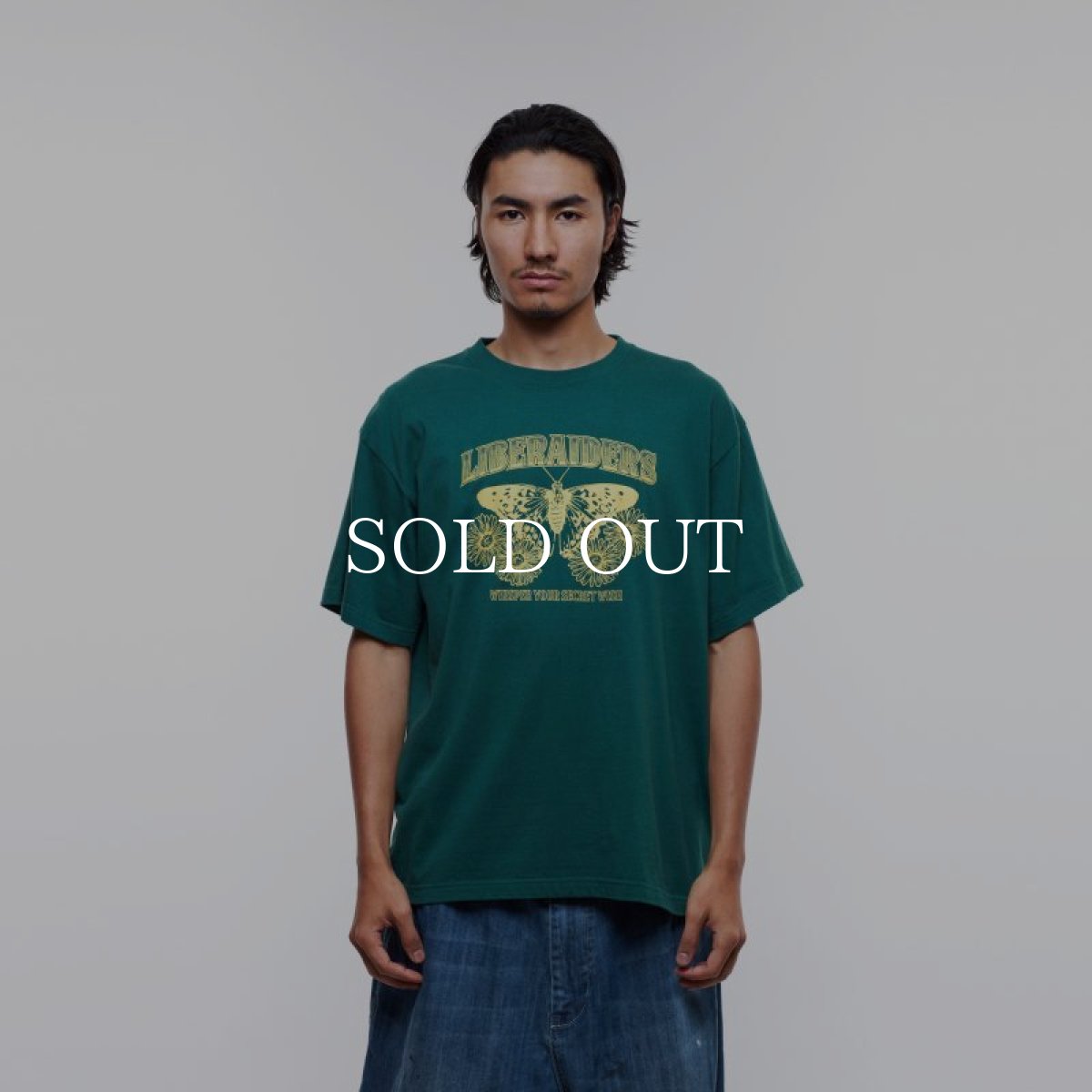 画像5: Liberaiders  LR BUTTERFLY TEE (GREEN) (5)