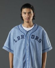 画像7: Liberaiders  DENIM BASEBALL SHIRT (INDIGO) (7)