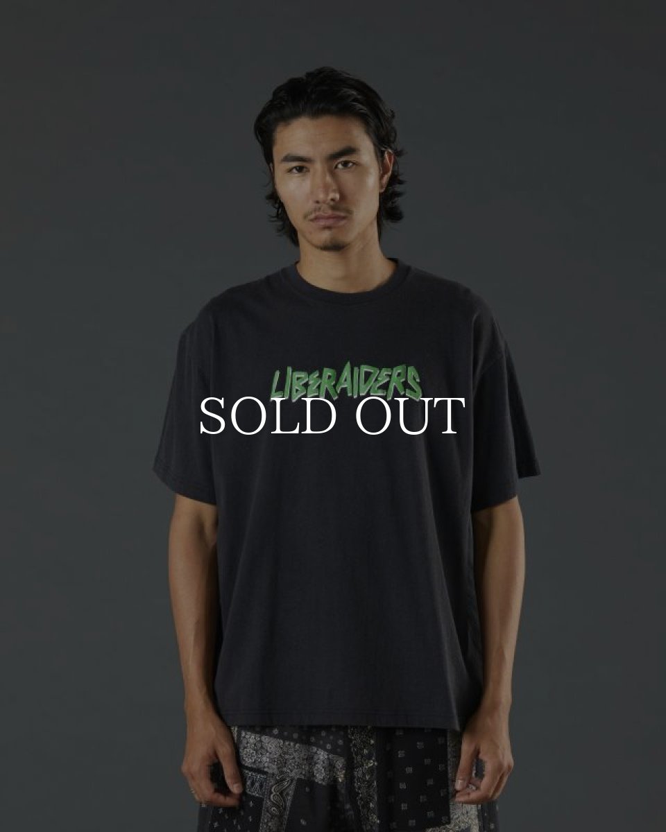 画像9: Liberaiders  METAL LOGO TEE (BLACK/GREEN) (9)