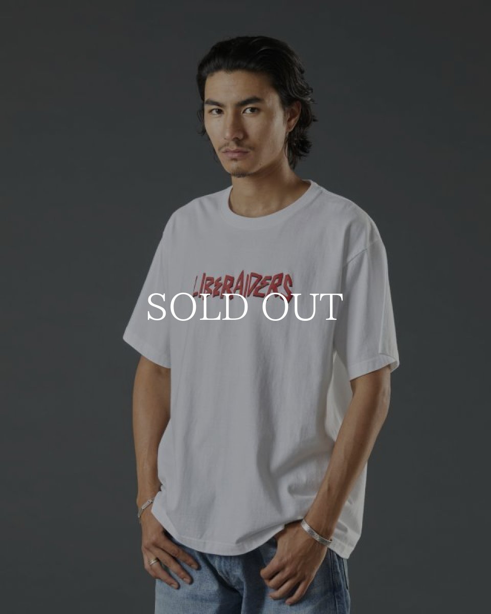 画像7: Liberaiders  METAL LOGO TEE (WHITE) (7)