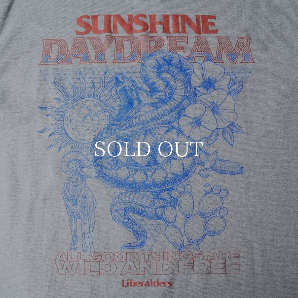 画像4: Liberaiders  DAYDREAM TEE (GRAY) (4)