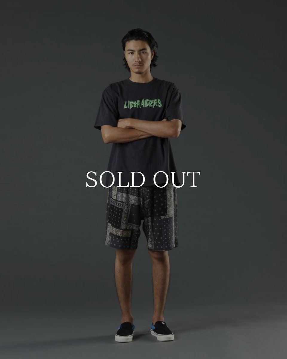 画像6: Liberaiders  METAL LOGO TEE (BLACK/GREEN) (6)