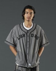 画像8: Liberaiders  DENIM BASEBALL SHIRT (BLACK) (8)