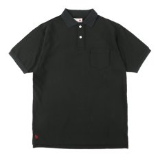 画像1: STANDARD CALIFORNIA  SD Polo Shirt (Black) (1)