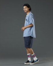 画像11: Liberaiders  DENIM BASEBALL SHIRT (INDIGO) (11)