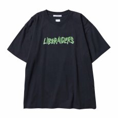 画像1: Liberaiders  METAL LOGO TEE (BLACK/GREEN) (1)