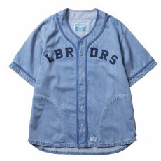 画像1: Liberaiders  DENIM BASEBALL SHIRT (INDIGO) (1)