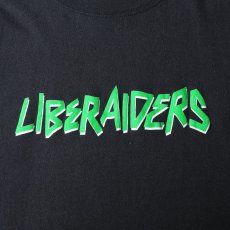 画像3: Liberaiders  METAL LOGO TEE (BLACK/GREEN) (3)