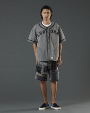 画像9: Liberaiders  DENIM BASEBALL SHIRT (BLACK) (9)