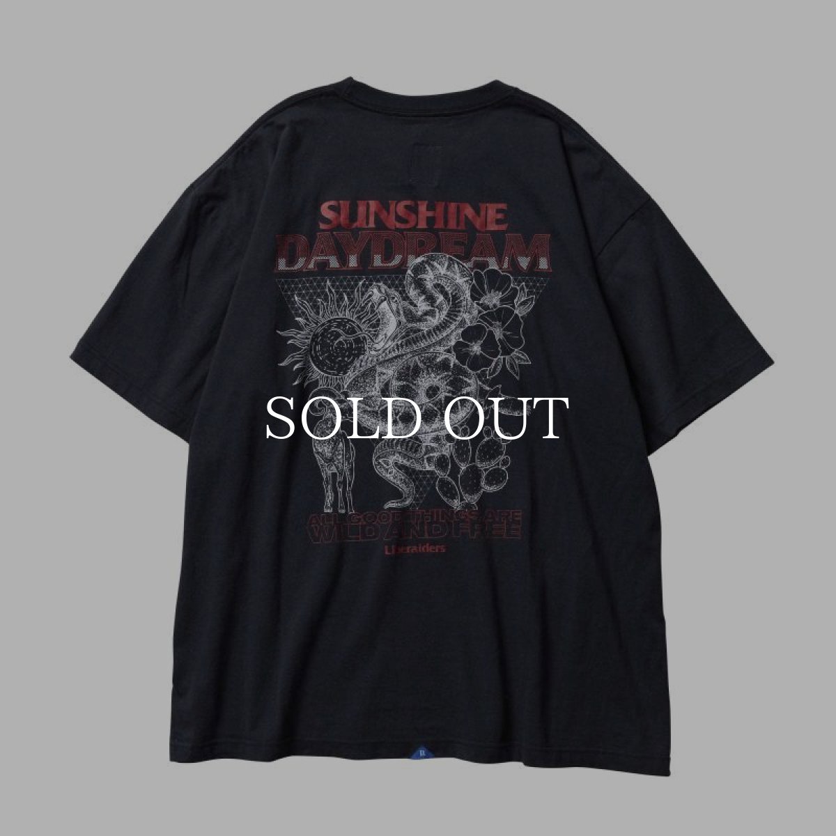 画像2: Liberaiders  DAYDREAM TEE (BLACK) (2)