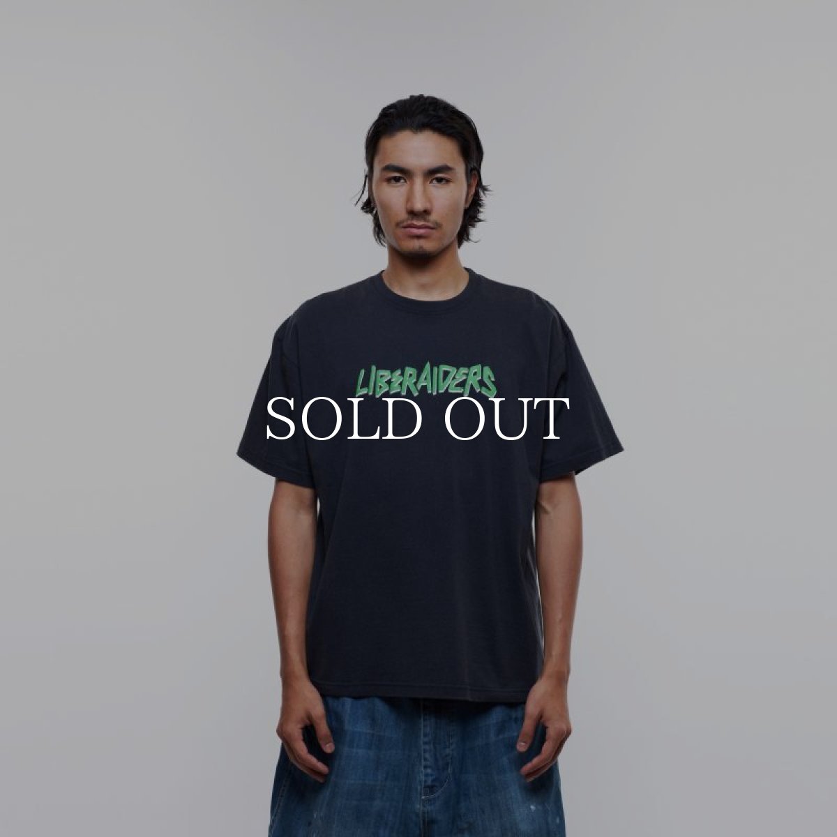 画像5: Liberaiders  METAL LOGO TEE (BLACK/GREEN) (5)