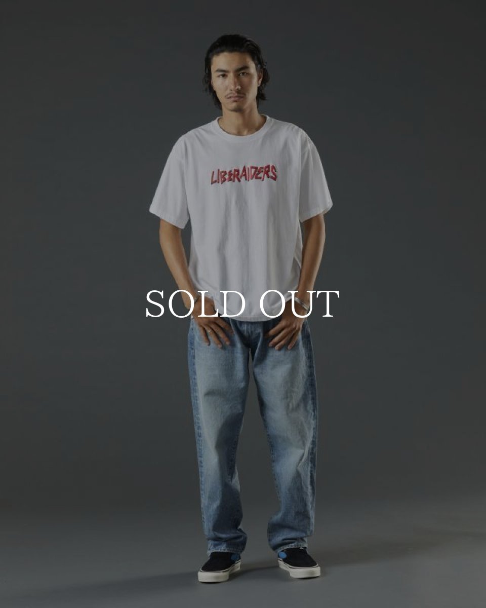 画像9: Liberaiders  METAL LOGO TEE (WHITE) (9)