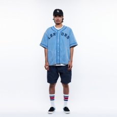 画像5: Liberaiders  DENIM BASEBALL SHIRT (INDIGO) (5)