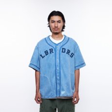 画像3: Liberaiders  DENIM BASEBALL SHIRT (INDIGO) (3)