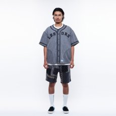 画像5: Liberaiders  DENIM BASEBALL SHIRT (BLACK) (5)